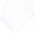 Ulla Popken 842435 Slip a vita alta confezione da 3 Bianco - Slip - 