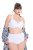 Ulla Popken 842435 Slip a vita alta confezione da 3 Bianco - Slip - 