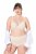 Ulla Popken 842435 Slip a vita alta confezione da 3 Beige - Slip - 