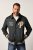 JP1880 Blouson Velour with Chest Embroidery Dark Green - Giubbotti - Giubbotti Uomo Taglie Forti