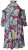 Ulla Popken 842471 Abito midi fantasia Blu scuro - Vestiti midi - Abiti midi taglie comode