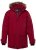 Men+ 619 Parka funzionale con cappuccio in pelliccia sintetica Bordeaux - Giubbotti - Giubbotti Uomo Taglie Forti
