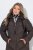 Ulla Popken 842877 Giacca tecnica Verde scuro - Giacche - Giacche taglie forti da donna