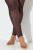 Ulla Popken 842879 Collant senza piede animalier Marrone scuro - Collant & calzini - 