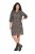 Ulla Popken 842936 Abito a righe con maniche a 3/4 Blu scuro - Abiti da sera - Abiti da sera taglie forti