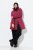 Ulla Popken 842937 Giacca trapuntata Rosso - Giacche - Giacche taglie forti da donna