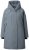 Ulla Popken 842951 Cappotto tecnico HYPRAR impermeabile con cappuccio Grigio scuro melange - Cappotti - Cappotti taglie forti da donna