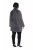 Ulla Popken 843003 Cappotto in pelliccia sintetica con collo alto Grigio - Cappotti - Cappotti taglie forti da donna