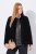 Ulla Popken 843244 Giacca di velluto Nero - Giacche - Giacche taglie forti da donna