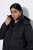 Ulla Popken SYMPATEX Triple Function Coat Black - Cappotti - Cappotti taglie forti da donna