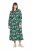 Ulla Popken 843496 Abito in felpa fantasia Corallo - Abiti in felpa - 