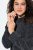 Ulla Popken 843592 Abito a maniche lunghe Antracite - Abiti in maglia - 