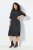 Ulla Popken 843592 Abito a maniche lunghe Antracite - Abiti in maglia - 