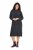 Ulla Popken 843592 Abito a maniche lunghe Antracite - Abiti in maglia - 