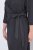 Ulla Popken 843595 Abito a portafoglio con maniche a 3/4 Grigio melange - Vestiti midi - Abiti midi taglie comode