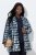 Ulla Popken 843937 Blazer testurizzato fantasia Blu scuro - Blazer - Blazer Taglie Forti da Donna