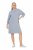 Ulla Popken 843999 Abito con maniche a 3/4 Grigio melange - Abiti - Vestiti per tutte le taglie