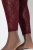 Ulla Popken 844543 Collant con pizzo Bordeaux - Collant & calzini - 