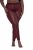 Ulla Popken 844543 Collant con pizzo Bordeaux - Collant & calzini - 