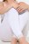 Ulla Popken 844563 Collant senza piede con pizzo Bianco - Collant & calzini - 