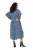 Ulla Popken 844594 Abito midi a fiori Blu scuro - Vestiti midi - Abiti midi taglie comode