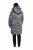 Ulla Popken 844764 Cappotto trapuntato HYPRAR con riflessi metallizzati Antracite - Cappotti - Cappotti taglie forti da donna