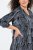 Ulla Popken 844945 Abito in jersey fantasia Nero - Abiti in jersey - 