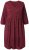 Ulla Popken 844945 Abito in jersey svasato con scollo a V Prugna - Abiti in jersey - 