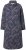 Ulla Popken 844993 Abito in felpa fantasia Blu scuro - Abiti in felpa - 