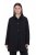 Ulla Popken 845026 Giacca camicia con texture zebrata Nero - Giacche - Giacche taglie forti da donna