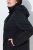 Ulla Popken 845111 Parka Nero - Cappotti - Cappotti taglie forti da donna