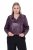 Ulla Popken 845121 Giacca biker in similpelle Prugna - Giacche - Giacche taglie forti da donna