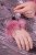 Ulla Popken 845145 Abito di paillettes con scollo a V Rosa - Abiti da sera - Abiti da sera taglie forti