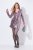 Ulla Popken 845145 Abito di paillettes con scollo a V Rosa - Abiti da sera - Abiti da sera taglie forti