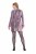 Ulla Popken 845145 Abito di paillettes con scollo a V Rosa - Abiti da sera - Abiti da sera taglie forti
