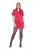 Ulla Popken 845148 Abito aderente a fiori Magenta - Abiti - Vestiti per tutte le taglie