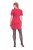 Ulla Popken 845148 Abito aderente a fiori Magenta - Abiti - Vestiti per tutte le taglie