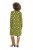 Ulla Popken 845190 Abito in jersey a fiori Turchese - Abiti in jersey - 