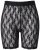 Ulla Popken 845290 Pantaloncini anti-sfregamento a fiori con pizzo Nero - Pantaloncini anti-sfregamento - 