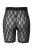 Ulla Popken 845290 Pantaloncini anti-sfregamento a fiori con pizzo Nero - Pantaloncini anti-sfregamento - 