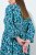 Ulla Popken 845360 Abito midi fantasia Azzurro - Vestiti midi - Abiti midi taglie comode