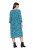 Ulla Popken 845360 Abito midi fantasia Azzurro - Vestiti midi - Abiti midi taglie comode