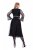 Ulla Popken 845366 Abito da sera con scollo a V Nero - Abiti da sera - Abiti da sera taglie forti
