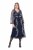 Ulla Popken 845366 Abito di paillettes a fiori Blu scuro - Abiti da sera - Abiti da sera taglie forti