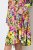 Ulla Popken 845512 Abito chemisier a fiori Rosso bacca - Vestiti midi - Abiti midi taglie comode
