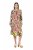 Ulla Popken 845512 Abito chemisier a fiori Rosso bacca - Vestiti midi - Abiti midi taglie comode