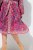 Ulla Popken 845649 Abito midi a maniche lunghe Rosso bacca - Vestiti midi - Abiti midi taglie comode