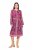 Ulla Popken 845649 Abito midi a maniche lunghe Rosso bacca - Vestiti midi - Abiti midi taglie comode