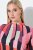 Ulla Popken 845794 Abito in jersey fantasia Rosa - Abiti - Vestiti per tutte le taglie