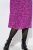 Ulla Popken 845825 Abito midi a fiori con scollo a V Lilla - Vestiti midi - Abiti midi taglie comode
